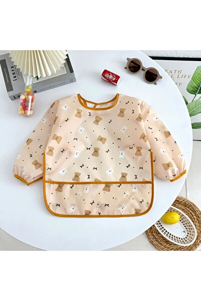 Choice8 0-3year style 5 Waterproof Full Sleeve Baby Bibs Children Apron Long ...
