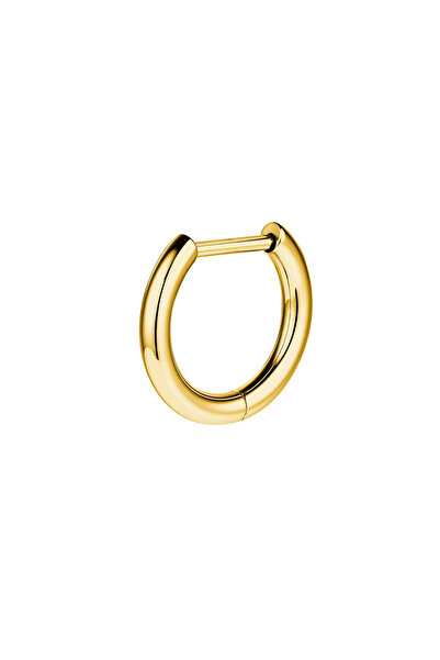 Choice3 1pcs A Golden 2.0x8mm G23 Titanium Hoop Earrings 18G Small Huggie Hoo...
