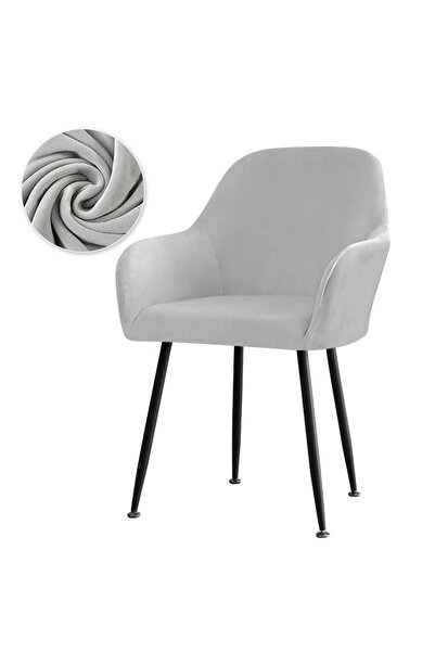 Choice 1pc Chair cover N4 1/4/6Pcs Nordic Soft Velvet Dining Chair Cover Stre...