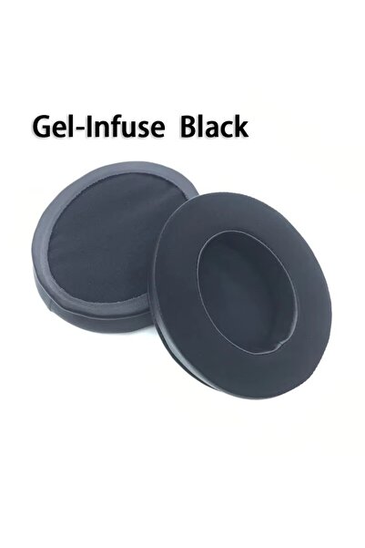 Choice Gel-Infused Black Replacement Cooling-Gel Earpads Ear Pads Cushions fo...