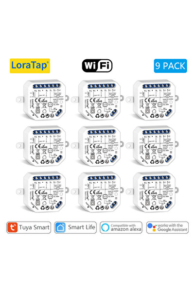 Choice 9 PACK LoraTap Tuya Smart Life Curtain Blinds Roller Shutter Switch Re...