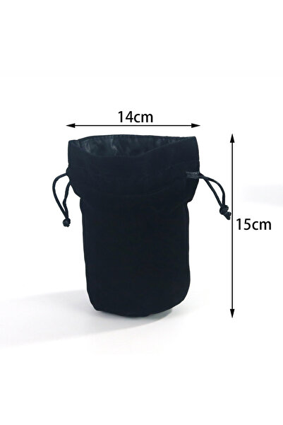 choice2 black Dice Bag Dice Holder Role Game High Quality Velvet Drawstring B...
