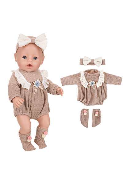 Choice Style H Doll Clothes For 43cm Baby Doll Leather Jacket Pants Jumpers R...