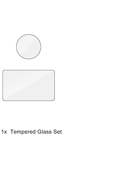 Choice1 Set 3 For DJI Osmo Nano Screen Protector Tempered Glass Film Lens Cov...