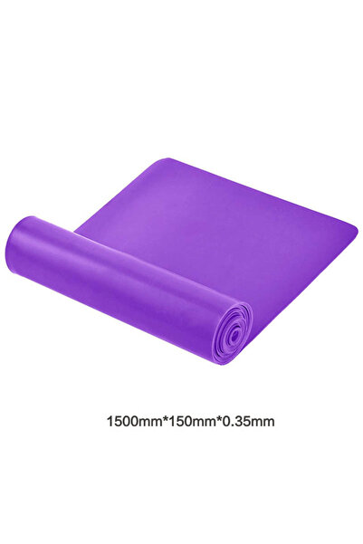 Choice PURPLE Sports Resistance Bands Pilates Strength Conditioning Workout Y...