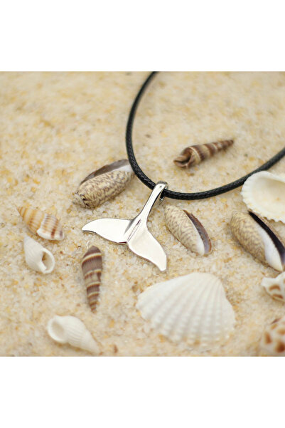Choice7 Tail Silver Noter New Sea Animal Shark Necklace For Men 60cm Hiphop C...