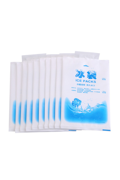 Choice1 200ml 10pcs Reusable Ice Packs Gel Cooling Bags Freezer Gel Pack for ...