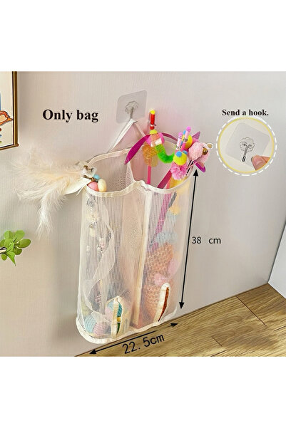 Choice Style B Cat Stick Wall-Mounted Mesh Storage Gag-Suitable For Pet Toys,...