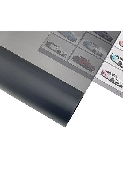 Choice15 30cmx150cm Matte Black Car Headlight Vinyl Film Taillight Smoke Blac...