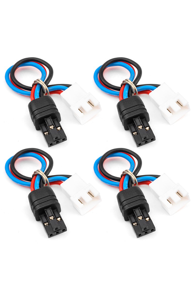 Choice 4 PCS RCXAZ Battery Adapter Cable Male Female Plug Conversion Cable fo...