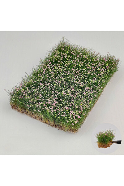 Choice 12mm green pink 12mm/16mm Hand Torn Flower Clusters,Model DIY Material...