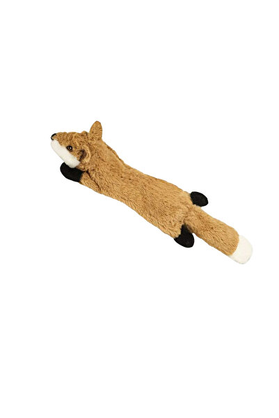 Choice 1pc Fox 5PCS Crinkle Plush Dog Squeaky Toys Fox Giraffe Squirrel Cow D...
