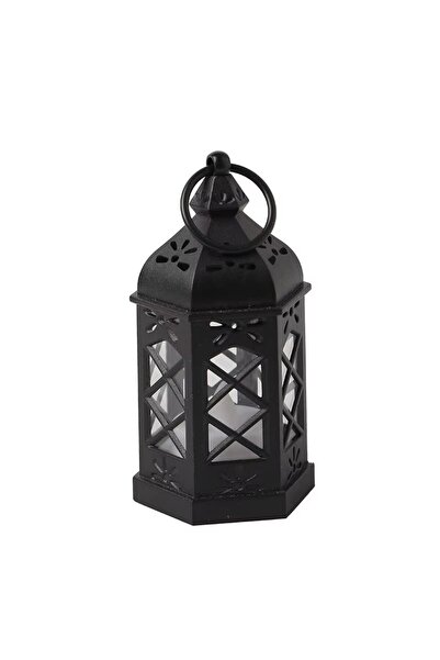 Choice1 Black 1Pcs Led Electronic Candle Light Hexagonal Wind Light Portable ...