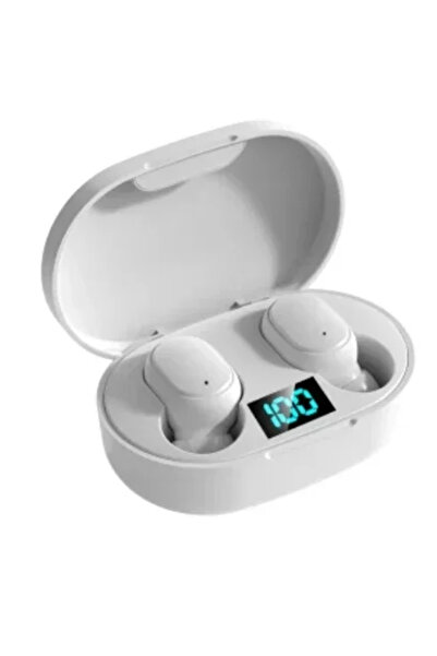Choice4 WHITE TWS E6S Fone Bluetooth Earphones Wireless Bluetooth Headset Noi...