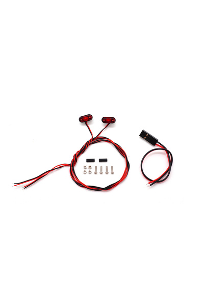 Choice 5102 Red 1/10 1/14 RC Car LED Warning Light Profile Light for Traxxas ...