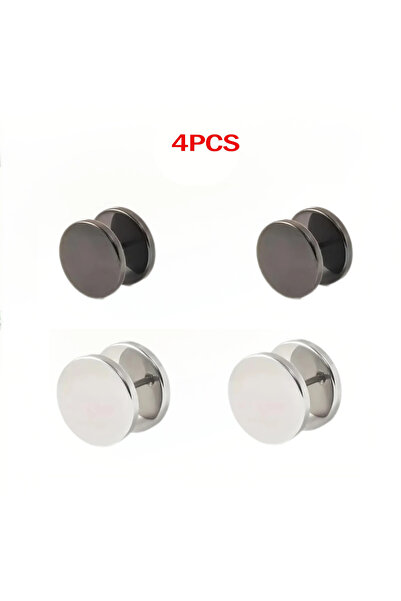 Choice4 4pcs Mixed New Seamless Spiral Buckle Clip Cuff Fastener for Fashion ...