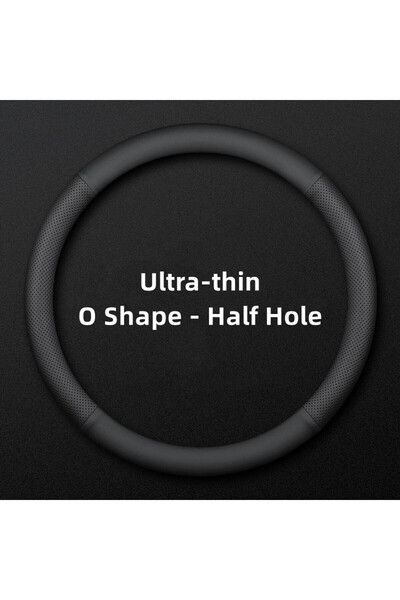 Choice O Shape - Half Hole Car Steering Wheel Covers Ultra-thin Steering Whee...