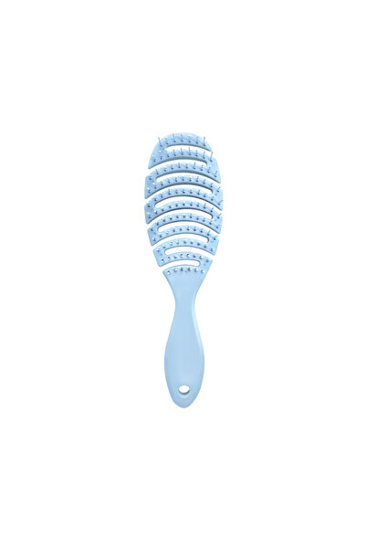 Choice فرشاة شعر مجوفة M32-Blue-1، أمشاط تدليك فروة الرأس، تصفيف الشعر، فك ال...