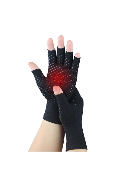 Choice5 S black Copper Arthritis Gloves Touchscreen Gloves for Piano,Keyboard...