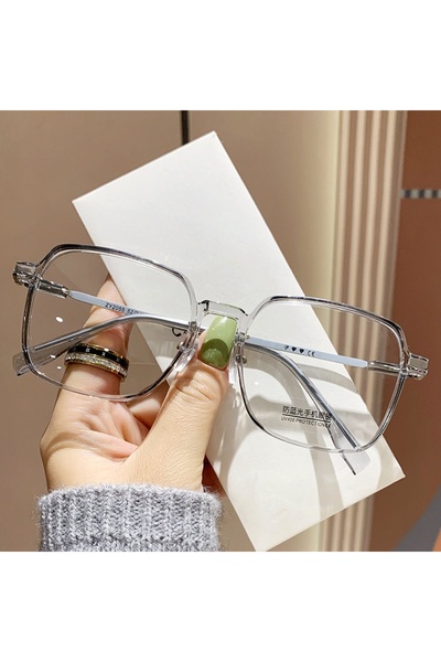 choice2 Gray Anti Blue Light Blocking Glasses Women's Clear Anti Radiation Fi...