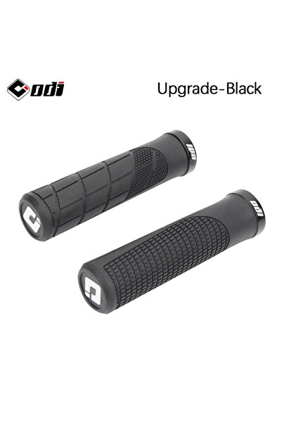 Choice Black ODI Handlebar Grips MTB Lock-on Grip Shockproof Non-slip Mountai...