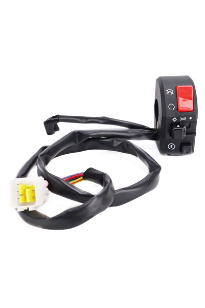 Choice 1pcs right 22mm Motorcycle Switches Motorbike Horn Button Turn Signal ...