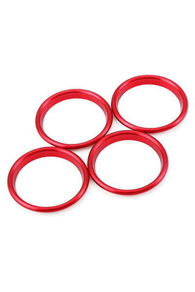 Choice Red Car Air Center Console Outlet Trim Inner Ring Cover For Audi A3 8V...