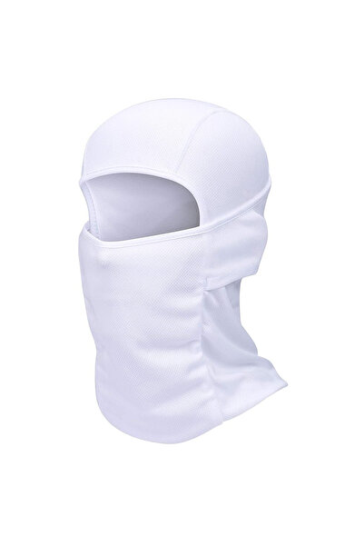 Choice3 Free Size White Cycling Face Mask-UV Protection Dustproof Windproof F...