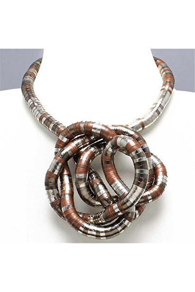 Choice 90cm silverblackcopper 5mm 90cm Iron Flexible Twisted Jewelry Bendable...