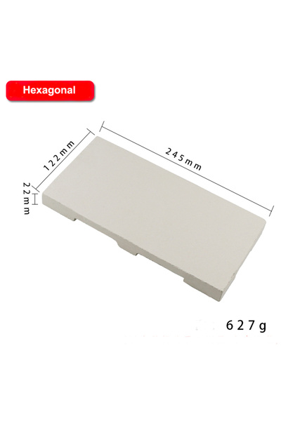 Choice Hexagonal Heat Resistant Quartz Soldering Brick for Jewelry Making Gol...