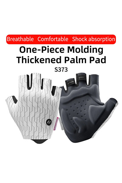 ROCKBROS M S373 for MTB Cycling Gloves Half Finger Breathable MTB Road Bike G...