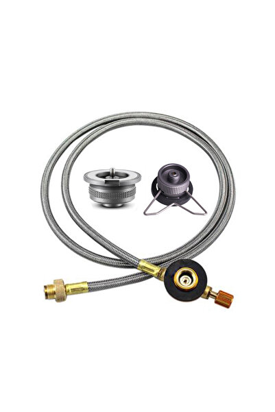 Choice 1M C AdapB Outdoor Camping Gas Tank Inflation Connection Pipe Extensio...