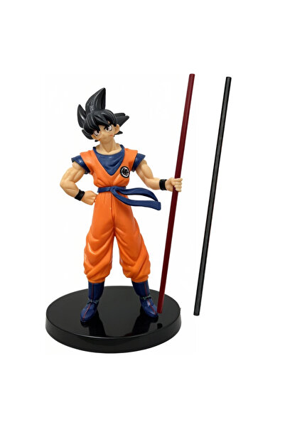 BANDAI No Box 22cm Anime Dragon Ball Son Wukong Action Doll Super Saiyan Son ...