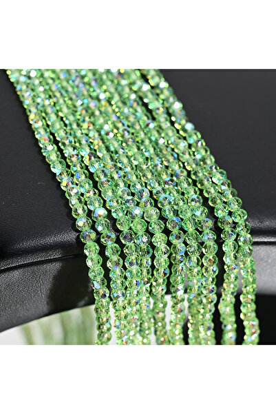 Choice43 4mm100pcs 47 100Pcs 4MM Artificial Crystal Glass Beads Flat Round Cl...