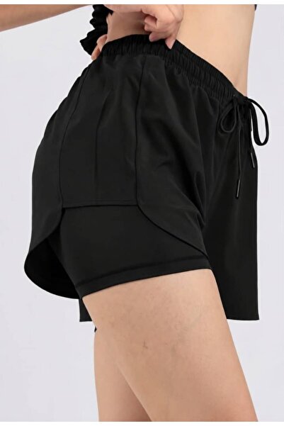 Award Fashion Women's Quick Dry Two Layered Leggings with Pocket Detail Sport...