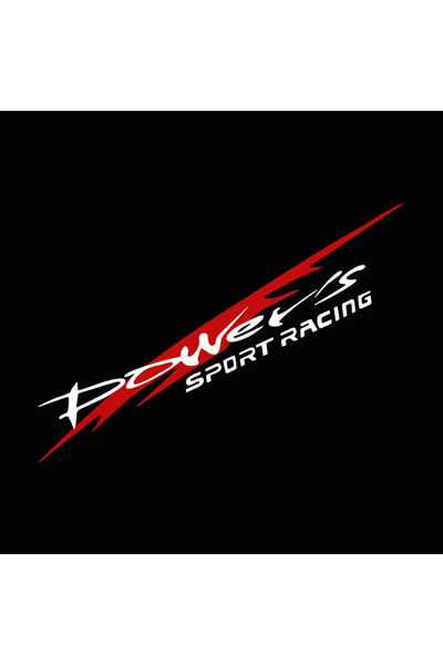 Choice 30CMX5.5CM WHITE 30X5.5CM Racing Development Car Sticker Stylish Power...