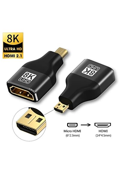Choice 8K HDMI 2.1 Adapter Micro HDMI to HDMI MIZIQIER 8K HDMI 2.1 Adapter 90...