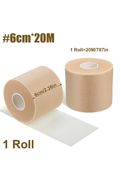 Choice 6cm 20m 1 Roll Athletic Tape Foam Underwrap Tape Sports Foam Underwrap...