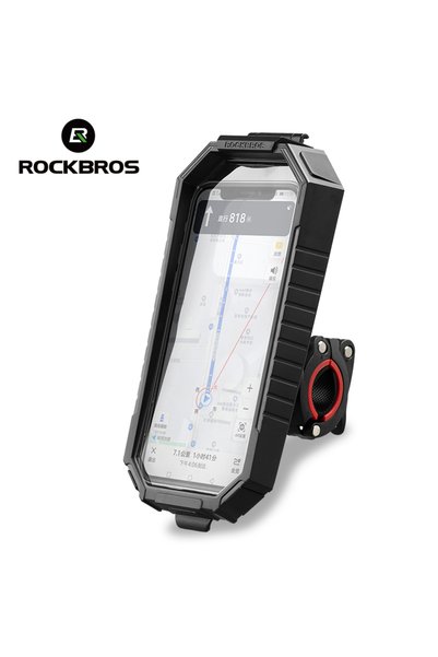 ROCKBROS 25210022001 Phone Holder for Bike or Motocycels Automatic Locking An...