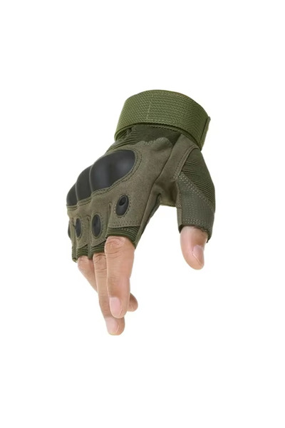 Choice L green Outdoor Tactical Half Finger Cycling Gloves Men Gloves Women S...