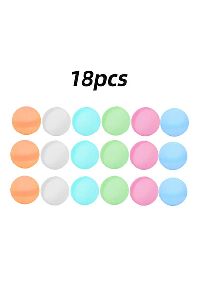 choice2 18pcs-color random Reusable Water Balloons Toys Quick Fill Sealing Wa...