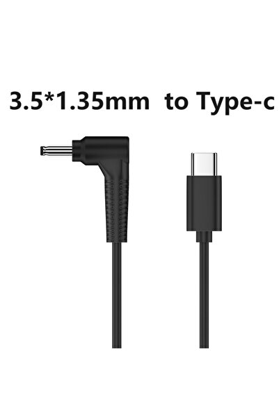 Choice16 15V 3.5-1.35mm DP 65W 9V 12V 15V 20V USB C Type C to DC Power Adapte...