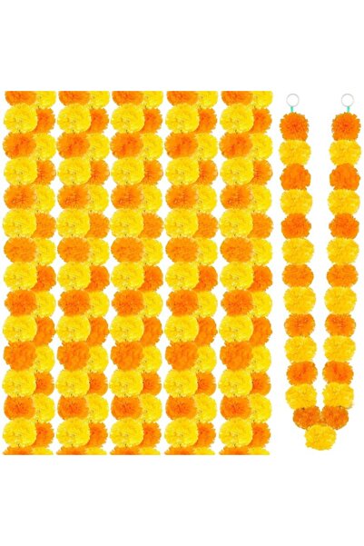 Choice 1Pcs Orange Yellow 1.5m Longevity Daisy Christmas Decoration Home Deco...