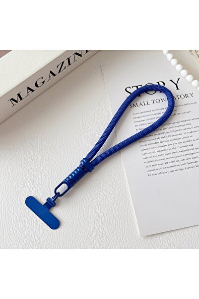 Choice5 Polyester / Nylon blue 360-Degree Rotating Mobile Phone Lanyard, High...