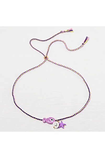 Choice 25xh0406-8 Colorful Bohemian Ceramic Fish Pendant Necklace for Women A...