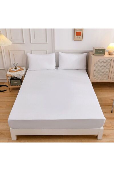 Choice84 Twin 99x190cm 3s chun bai Kuup Polyester 3pcs Solid Color Queen Size...