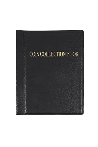 Choice7 A-Black 01 240 Coin 120/240 Pockets Coin Collection Book 10 Pages Coi...