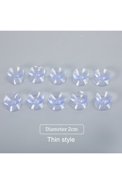 Choice 1 10Pcs/lot Pvc Transparent Double Sided Suction Cup-Sucker Pads For G...
