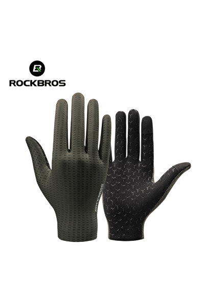 Choice قفازات ركوب الدراجات ROCKBROS L S376-1 مضادة للانزلاق للنساء والرجال، ...