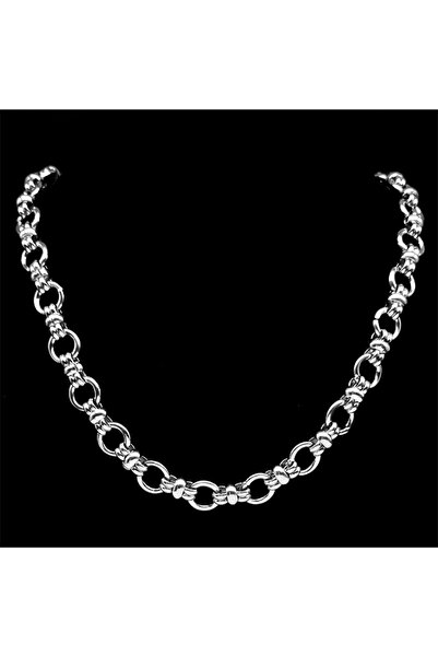 Choice1 A 60cm SR Exquisite Sweet Cool Punk Knot Link Chain Necklace for Men ...